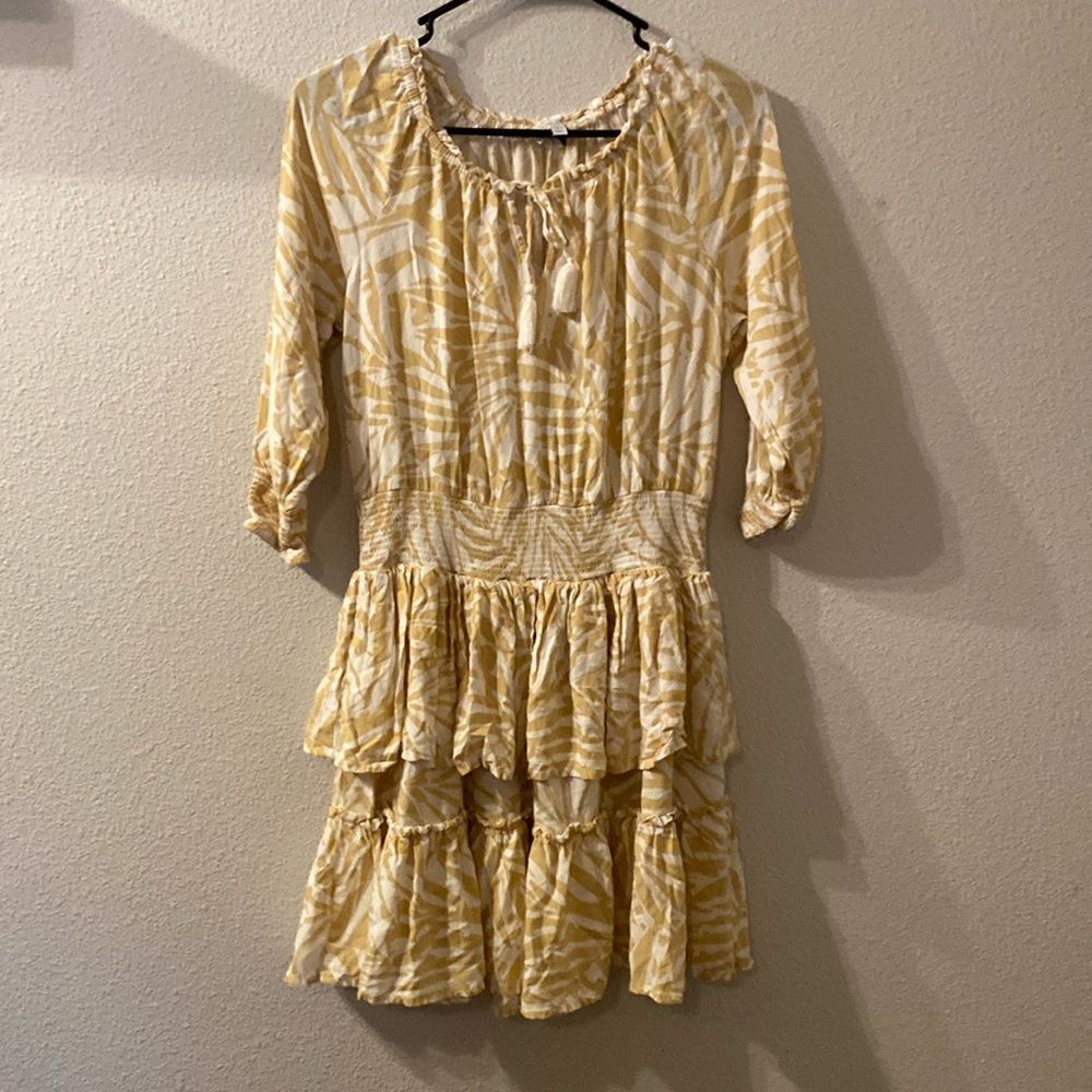 Patrons of Peace ruffle dress size medium